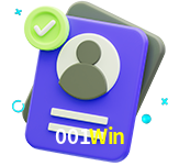Tornar-se um membro do 001Win é muito simples
